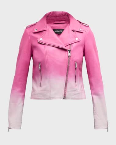 LaMarque Classic Leather Biker Jacket