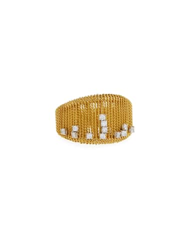 Staurino Renaissance 18k Gold Dancing Diamond Ring