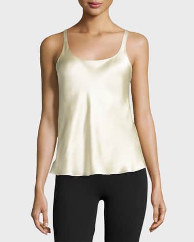 Josie Natori Round-Neck Foundation Tank