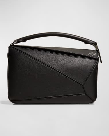Loewe Puzzle Medium Top-Handle Bag in Leather