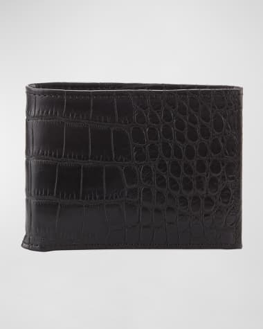 Abas Alligator Bi-Fold Wallet
