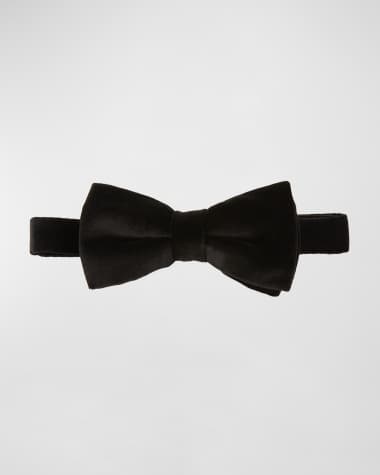 Eton Velvet Pre-Tied Bow Tie