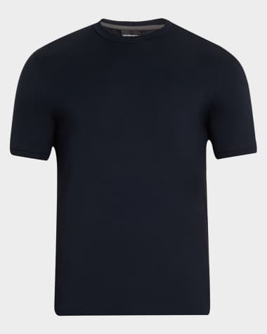 Emporio Armani Basic Short-Sleeve Solid Crewneck T-Shirt