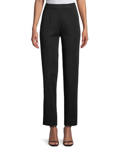 Misook Petite Straight-Leg Pants