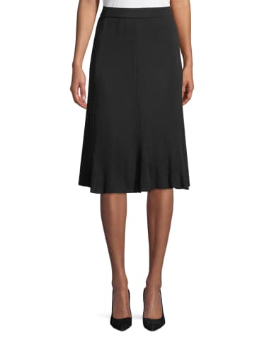 Misook Gored A-Line Skirt