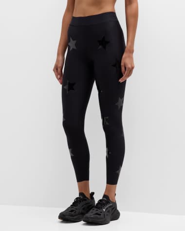 The Balance Collection Sanded Dry Wik Leggings Black, $29, Last Call by  Neiman Marcus