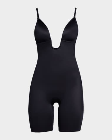 Spanx SPANXshape™ Suit Your Fancy Plunge Low-Back Mid-Thigh Bodysuit
