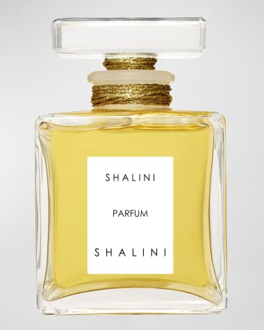 Shalini Parfum Shalini Parfum Cubique Glass Bottle with Glass Stopper sealed with Gold Thread, 1.7 oz./ 50 mL