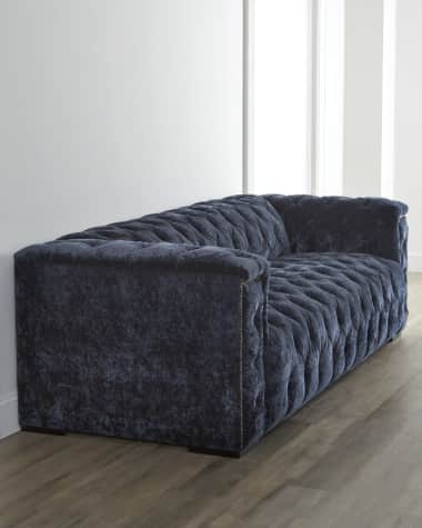 Old Hickory Tannery Beverly Tufted Sofa 101"