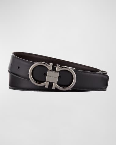 Reversible Belt Strap Black CD Diamond Canvas and Smooth Calfskin