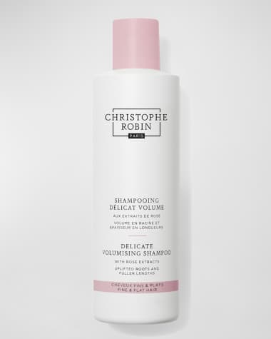 Christophe Robin Delicate Volumizing Shampoo with Rose Extracts, 8.4 oz./ 250 mL