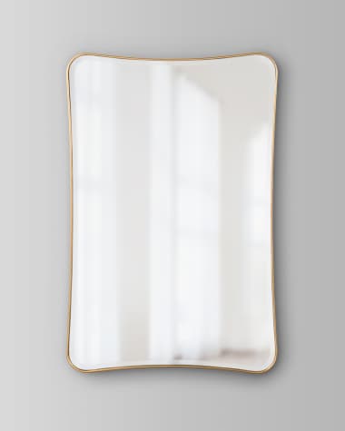 John-Richard Collection Moran Mirror in Gold