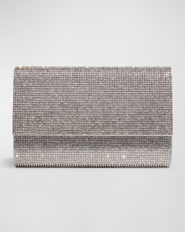 Judith Leiber Couture Fizzoni Full-Beaded Clutch Bag