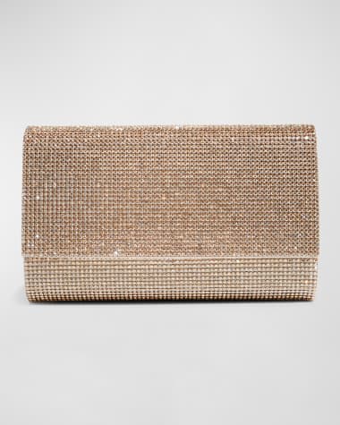 Judith Leiber Couture Fizzoni Full-Beaded Clutch Bag
