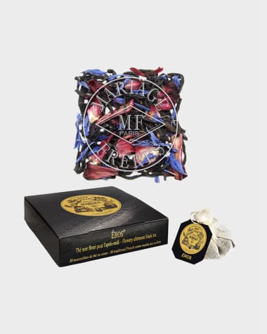Mariage Freres International Eros Muslin Tea Bags - Flowery Afternoon Black Tea, 30 Sachets