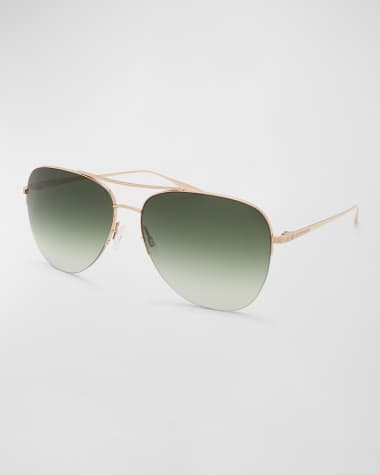 Barton perreira chevalier titanium aviator sunglasses hot sale