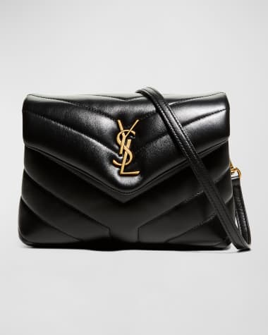 Saint Laurent Paris Black Canvas and Velvet Drawstring Kahala Tote Saint  Laurent Paris