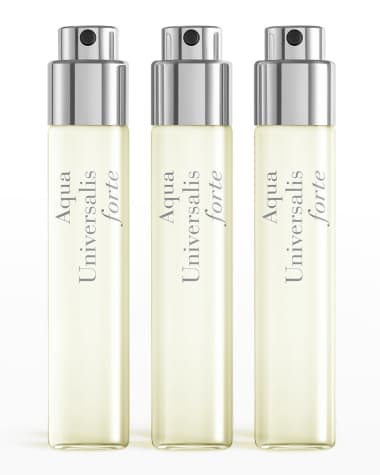 Maison Francis Kurkdjian Aqua Universalis forte Eau de Parfum Travel Spray Refills, 3 x 0.37 oz.