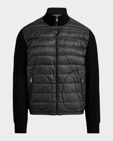 Ralph Lauren Purple Label Men's Hybrid Full-Zip Jacket