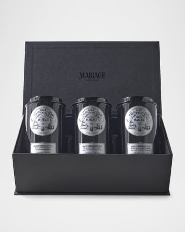 Mariage Freres International World Breakfast Teas Gift Box, 3 x 3.5 oz.