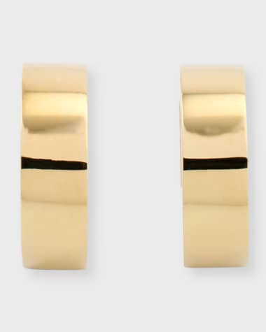 Roberto Coin 18k Gold Huggie Hoop Earrings