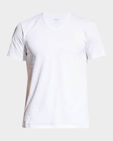 Neiman Marcus Men's 3-Pack Cotton Stretch T-Shirts