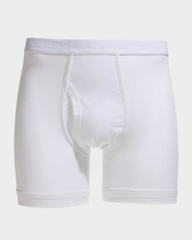 Neiman Marcus Men's 3-Pack Tagless Cotton Stretch Boxer Briefs