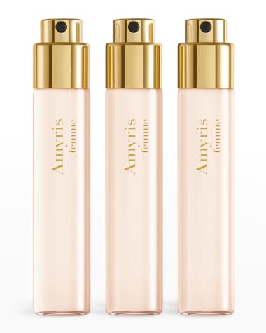 Maison Francis Kurkdjian Amyris femme Eau de Parfum Travel Spray Refills, 3 x 0.37 oz.