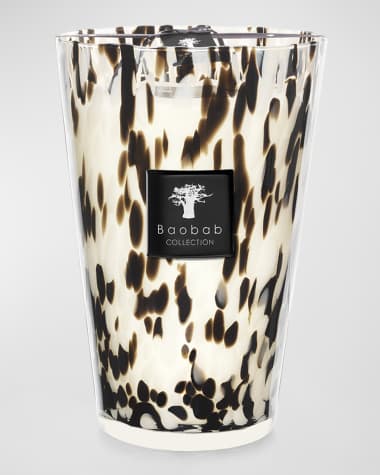Baobab Collection Black Pearls Scented Candle, 13.8"
