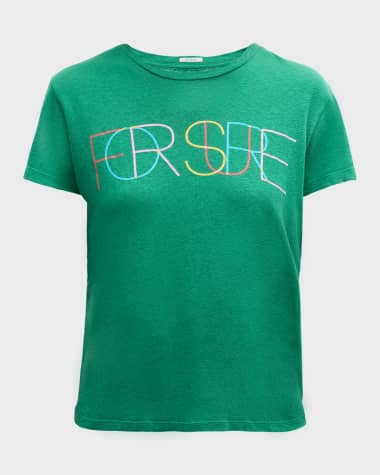 MOTHER The Sinful Graphic Crewneck Tee