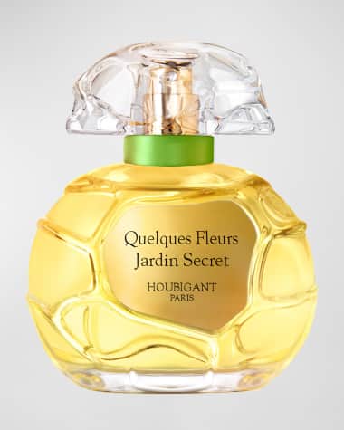 Houbigant Paris Exclusive Quelques Fleurs Jardin Secret Collection Privee, 3.3 oz./ 100 mL