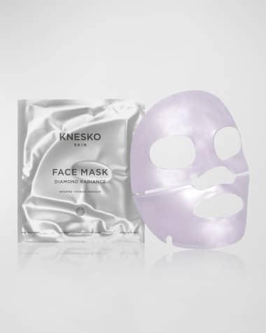 Knesko Skin Diamond Radiance Face Mask, 4 Pack