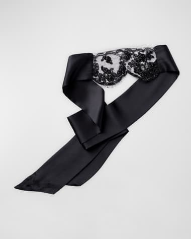 Kiki De Montparnasse Beaded Lace Blindfold