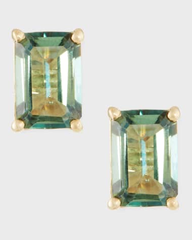 KALAN by Suzanne Kalan 14k Gold Emerald-Cut Stud Earrings