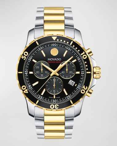 Movado 2 tone watch 2025