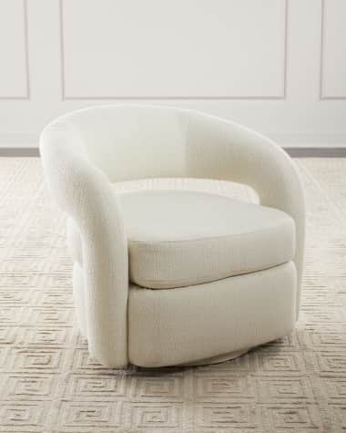 Interlude Home Targa Swivel Chair