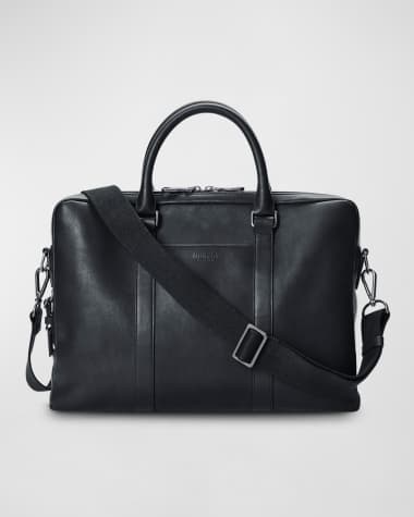 Shinola Men's Navigator Leather Laptop Briefcase