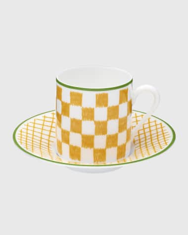 Hermes A Walk in the Garden Coffee Cup & Saucer