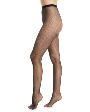 Women Plus Fishnet Stockings Pantyhose Small Gauge Sexy Mesh
