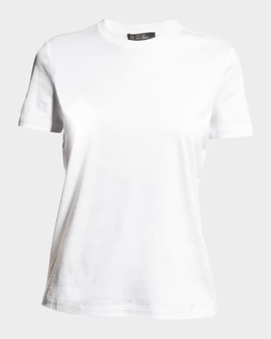 Loro Piana Short-Sleeve Logo Tee