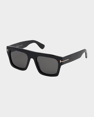 TOM FORD Fausto Monochromatic Square Sunglasses