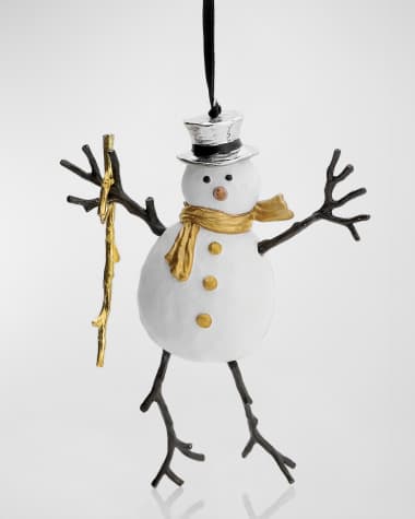 Michael Aram Snowman Christmas Ornament