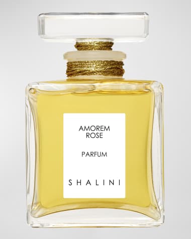 Shalini Parfum Amorem Rose Cubique Glass Bottle with Glass Stopper, 1.7 oz./ 50 mL