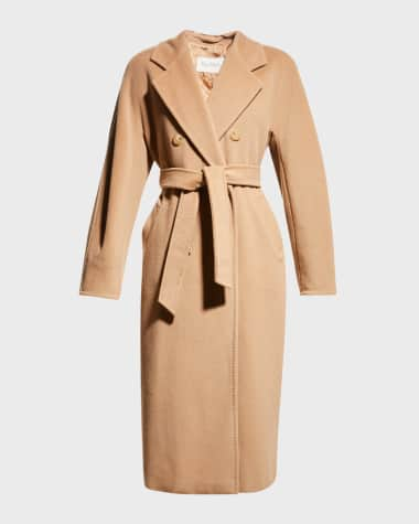 Max Mara Wool-Cashmere Double-Breasted Madame Coat