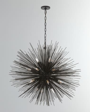 Visual Comfort Signature Strada Large Round Chandelier By Kelly Wearstler