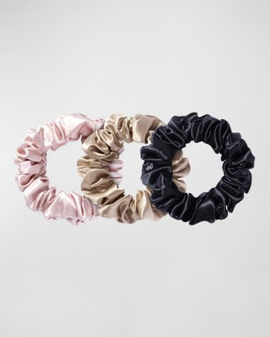 Slip Pure Silk Large Scrunchies, 3 Pack
