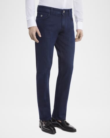 Stefano Ricci Men's Straight-Leg Denim Jeans