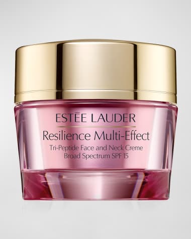 Estee Lauder Resilience Multi-Effect Tri-Peptide Face and Neck Moisturizer Crme SPF 15, 2.5 oz.