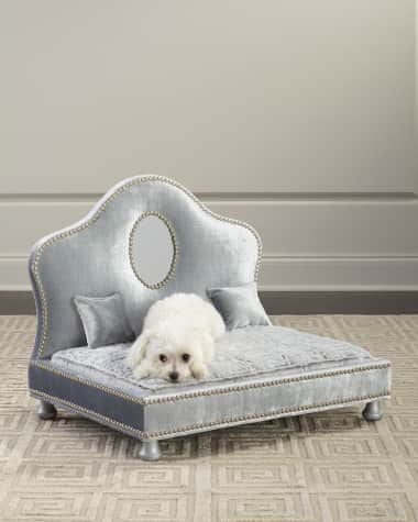 Haute House Lenor Pet Bed with Mirror Trim