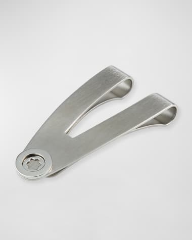 Montblanc Men's Stainless Steel Money Clip